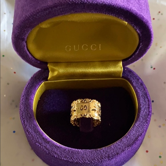 gucci icon blooms ring